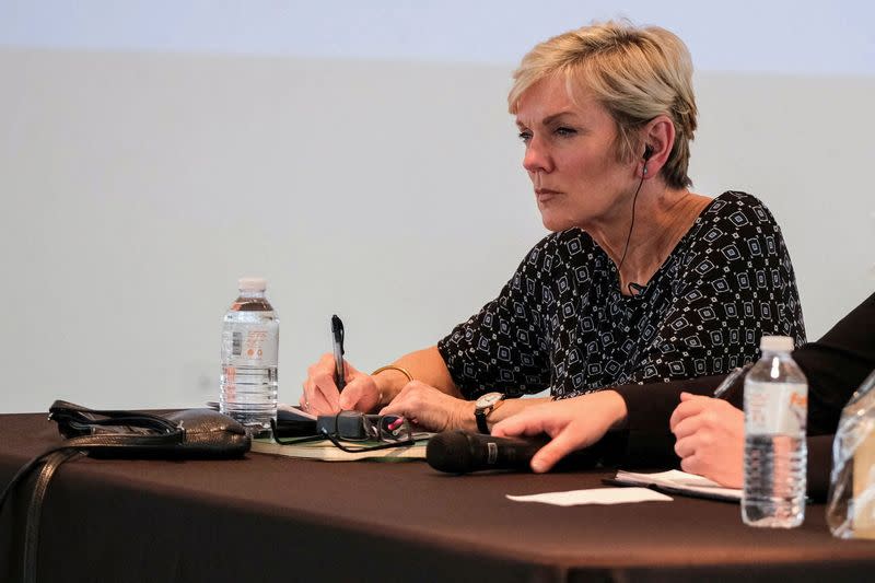 FILE PHOTO: U.S. Secretary of Energy Jennifer Granholm visits Puerto Rico