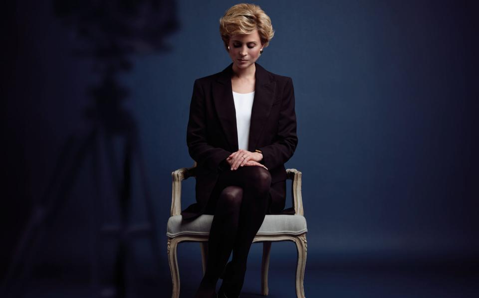 Yolanda Kettle plays Princess Diana in The Interview