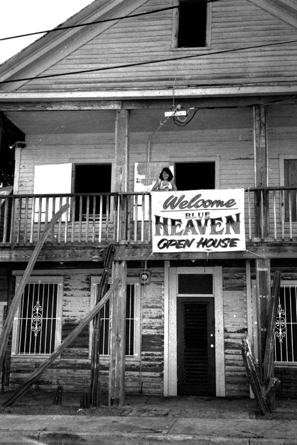 Blue Heaven in Key West in 1985.