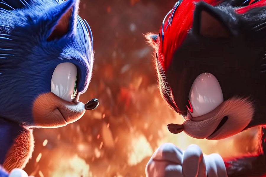 Sonic 3: Se revela primera imagen promocional de Sonic y Shadow, interpretado por Keanu Reeves