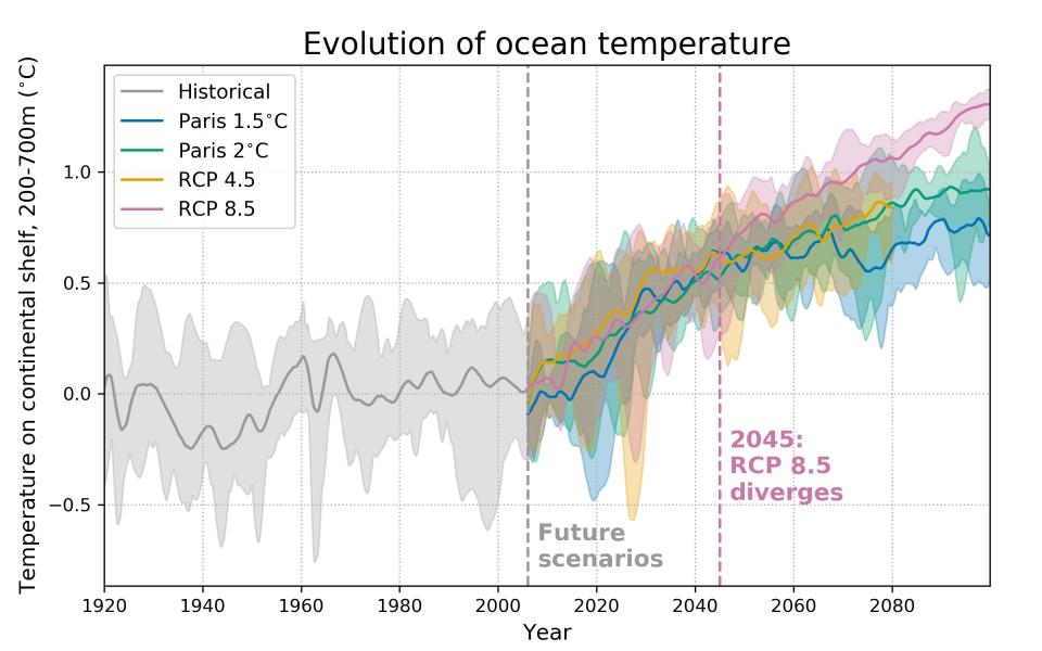 Ocean warming in West Antarctica
