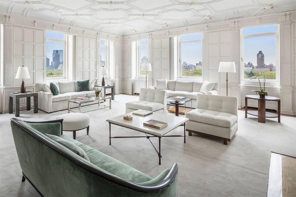 Inside one of the world's top penthouses: This New York City penthouse has echoes of Europe's finest country houses.