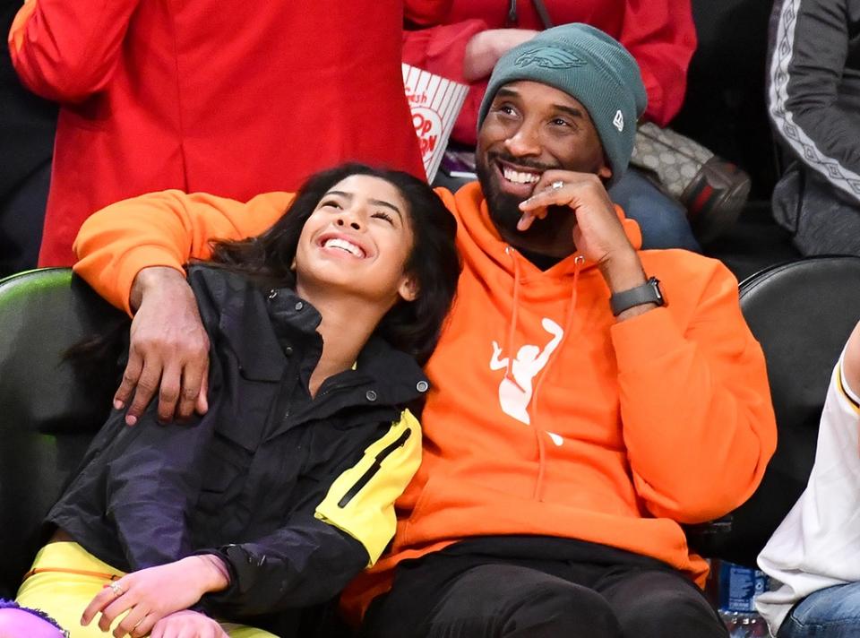 Kobe Bryant, Gianna Bryant, Los Angeles Lakers, Dallas Mavericks