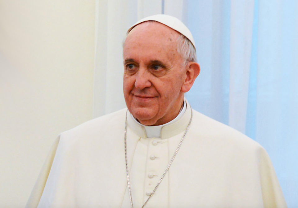 <em>Pope Francis appeared to indirectly reference the issue at an international conference (Wikipedia)</em>