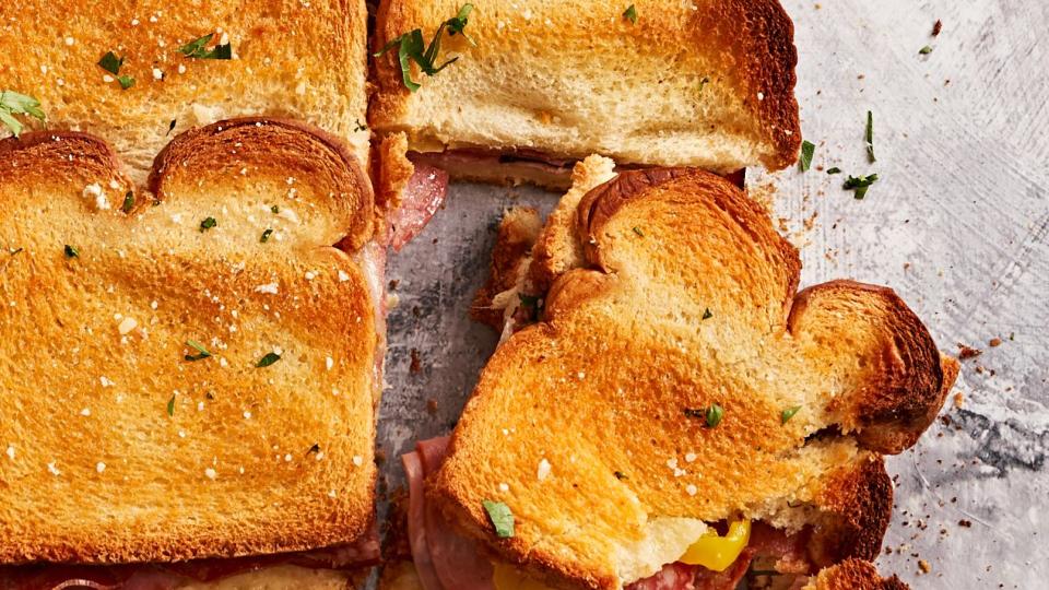 sheet pan italian subs