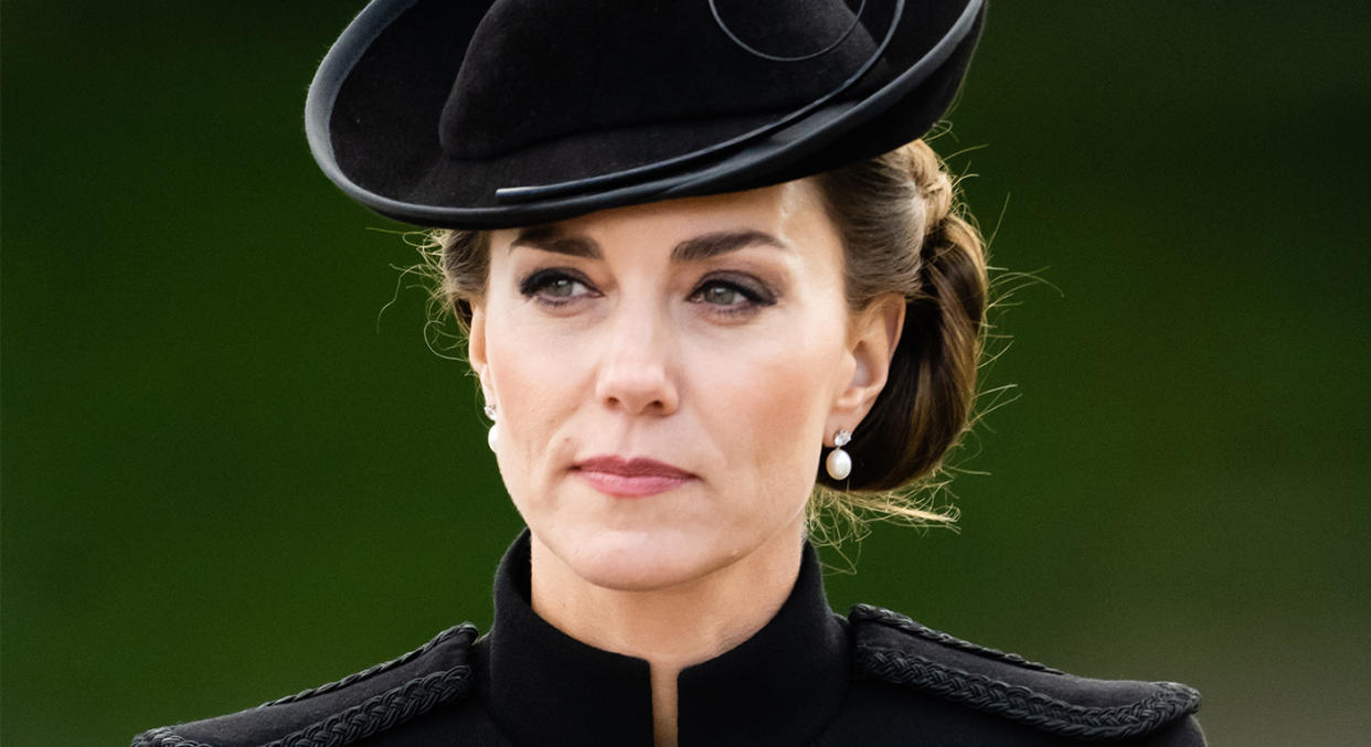  Why Kate always has to pack a black outfit on royal tours