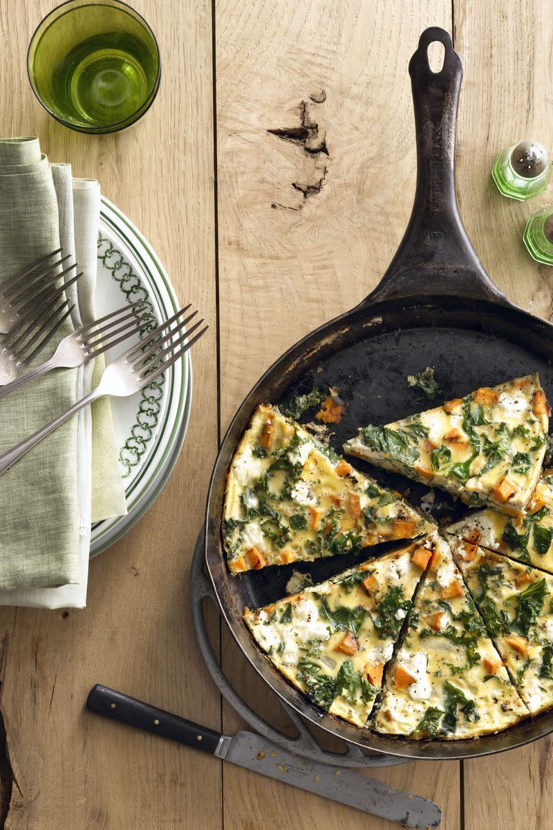 Sweet Potato Kale Frittata