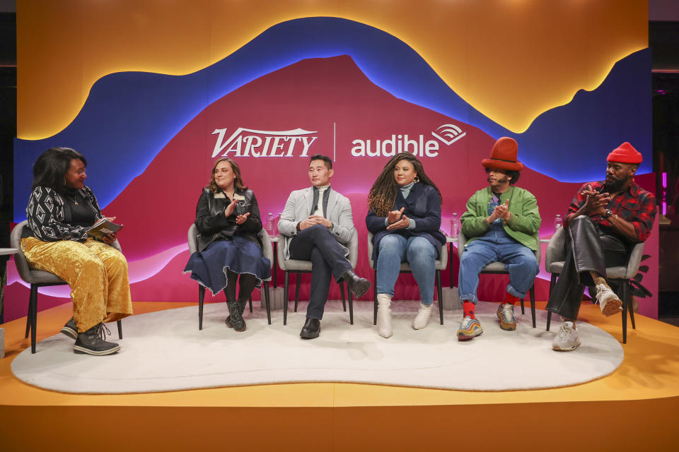 The Variety x Audible Cocktails & Conversations panel