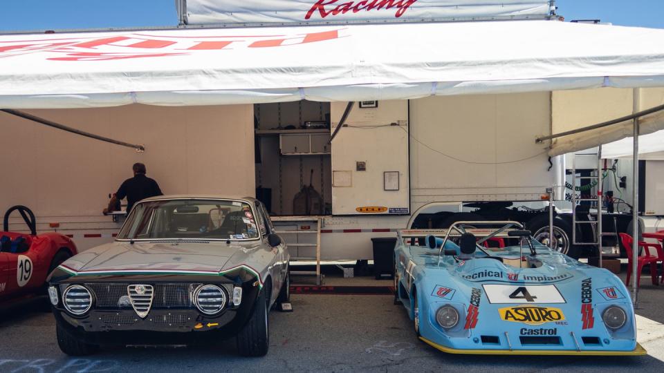 pebble beach cars at laguna seca