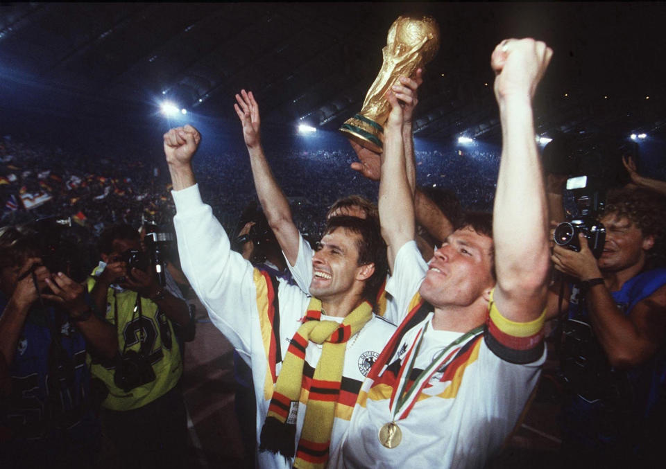 Deutschland besiegte bei der WM 1990 in Rom die Argentinier mit 1:0. (Bild: Getty Images)