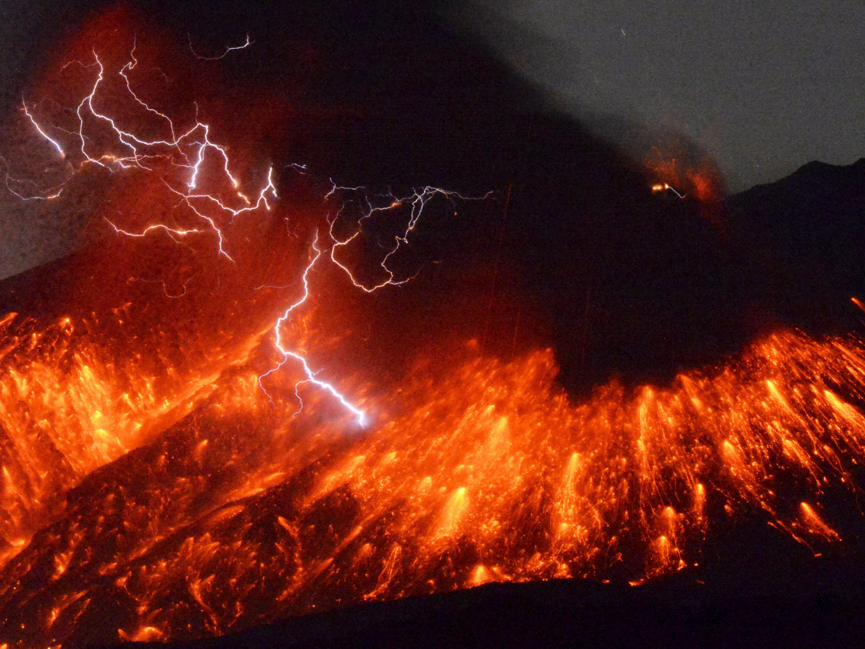 japan volcano