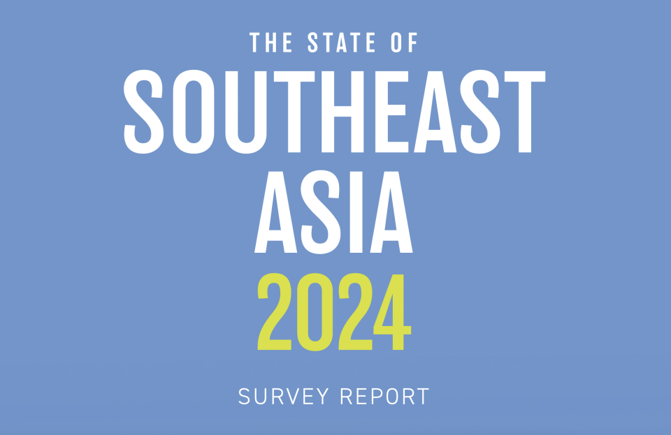 新加坡智庫尤索夫伊薩東南亞研究院發表今年第六年發表《東南亞態勢》民調報告。