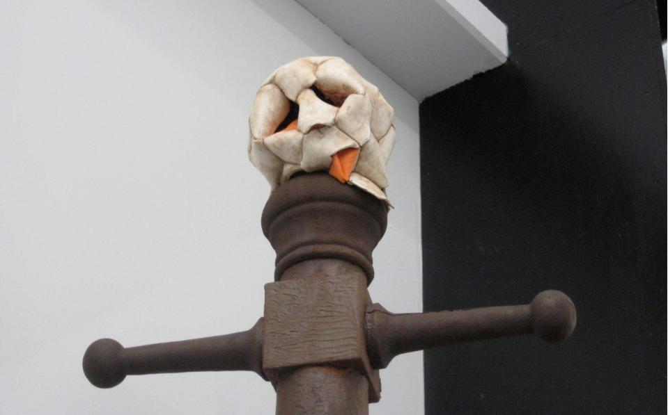 If Socks Aren't Pulled Up Heads Will Roll (2009) by Richard Hughes - Nils Stark