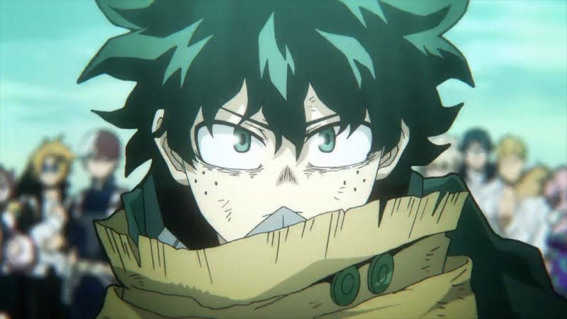 An image of Deku from My Hero  Academia