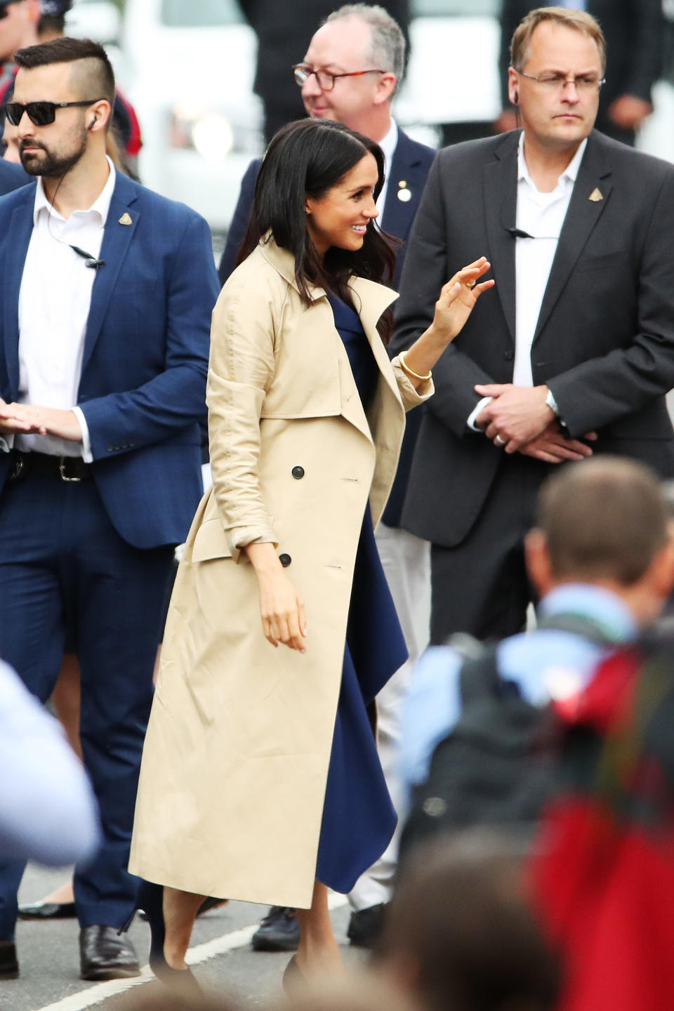 Meghan’s day three outfit totals almost $10k. Photo: Getty