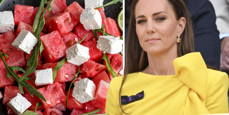 kate middleton watermelon salad recipe