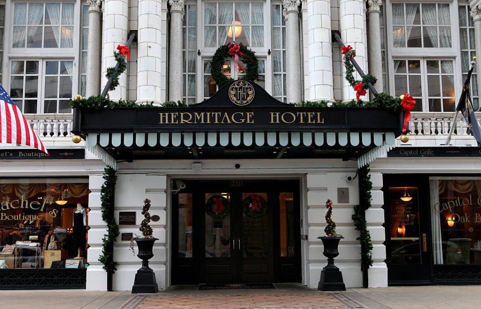 Stay at the iconic Hermitage Hotel.