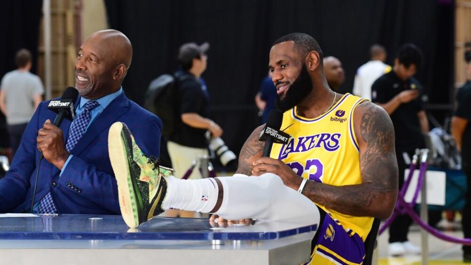 2023-24 Los Angeles Lakers Media Day