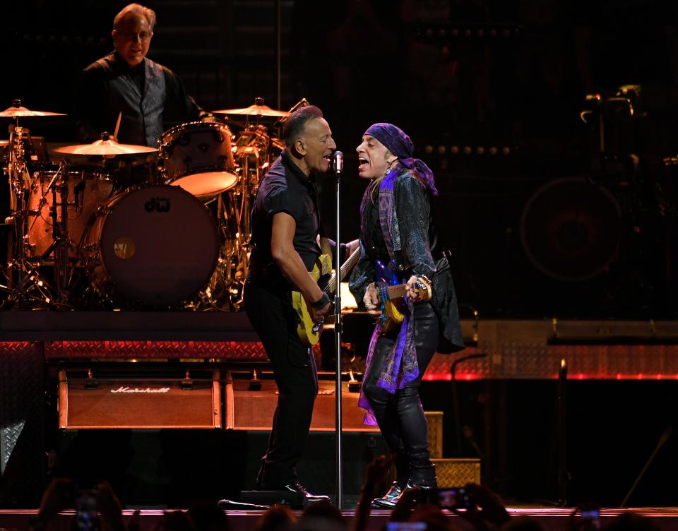 Bruce Springsteen and the E Street Band played for 2 hours and 41 minutes on Wednesday, Feb. 1, in Tampa, Fla.