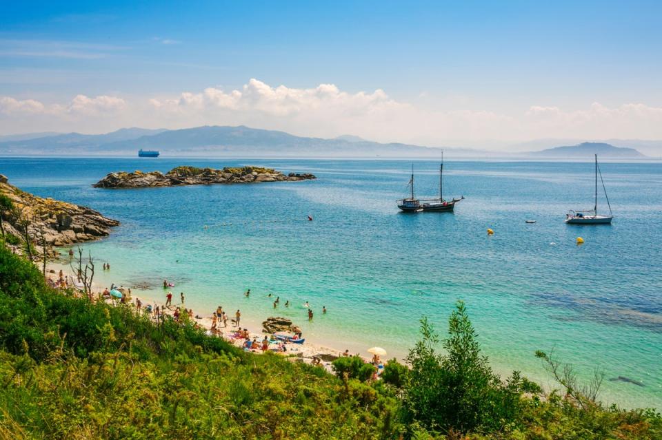 Spain’s Cíes islands (Alamy Stock Photo)