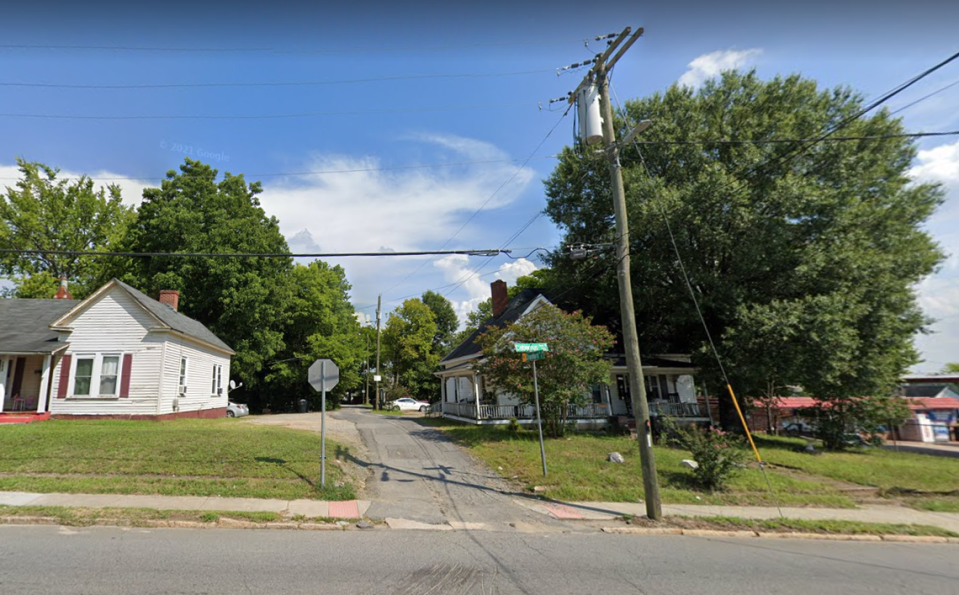 Google Maps image of 285 Cabarrus Ave. West, where a Salisbury teen died after attempting armed robbery Thursday, April 6, 2023.