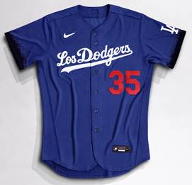 Los Angeles Dodgers' City Connect Jerseys.