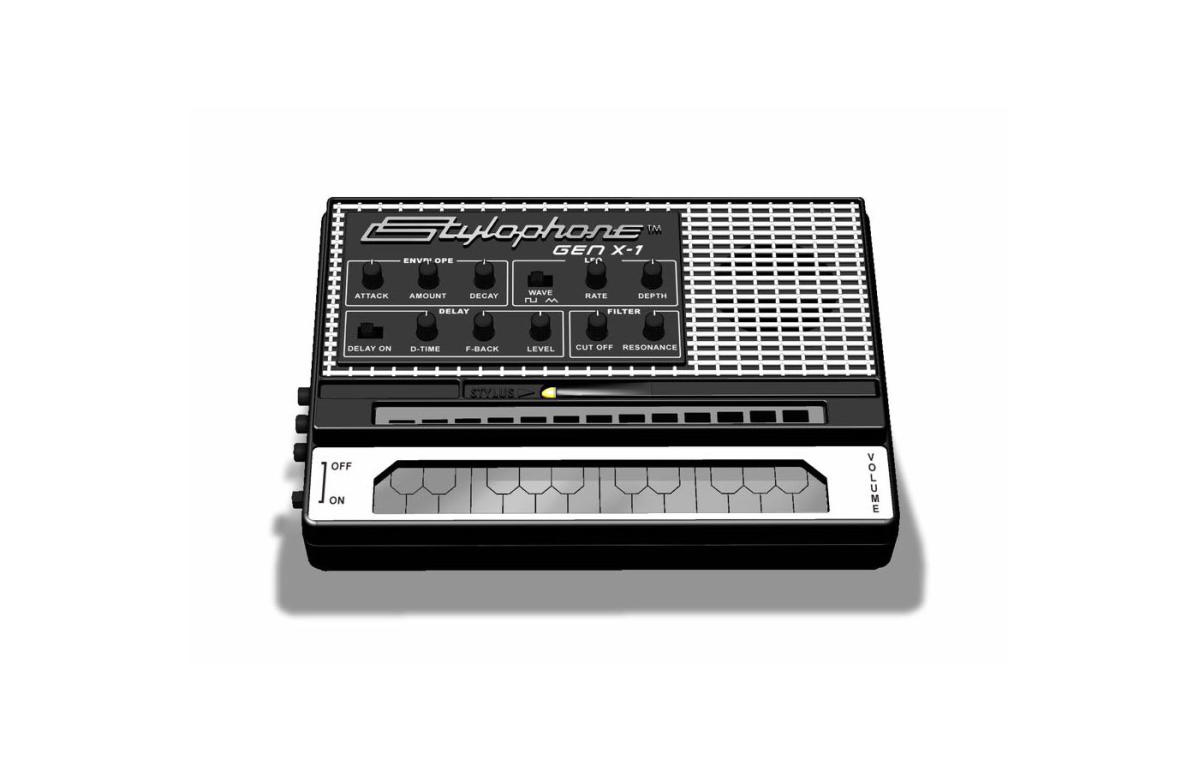 The Stylophone Gen X-1 toy synth is an updated version of a