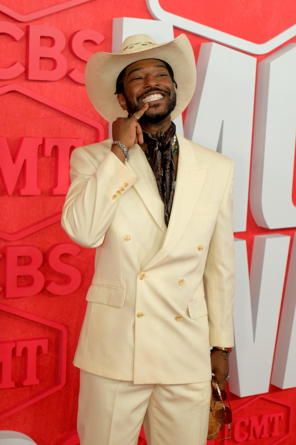 AUSTIN, TEXAS - APRIL 07: Willie Jones attends the 2024 CMT Music Awards at Moody Center on April 07, 2024 in Austin, Texas. (Photo by Hubert Vestil/Getty Images)