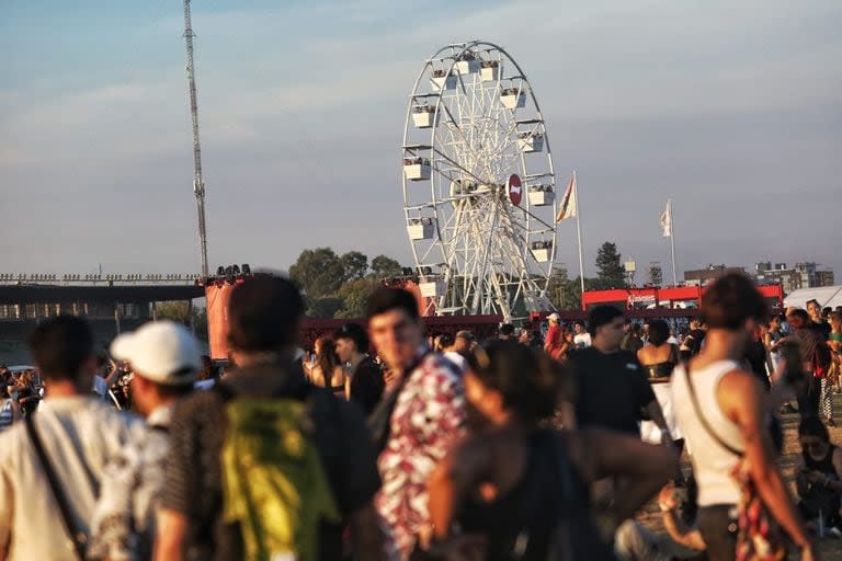 Una postal de la edición 2023 de Lollapalooza Argentina