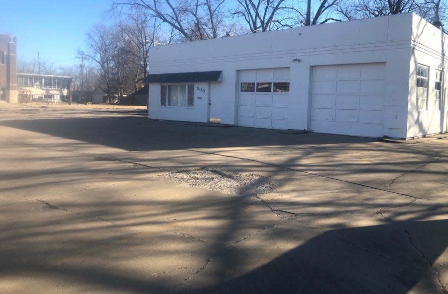 Topeka's mayor and city council on Tuesday will consider approving a zoning change that would include allowing for this property at 500 S.W. Washburn Ave. to be used as parking for loft apartments, which would be created on property shown to the left at 400 S.W. Washburn Ave.