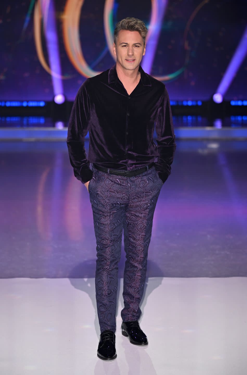 matt evers at dancing on ice photocall