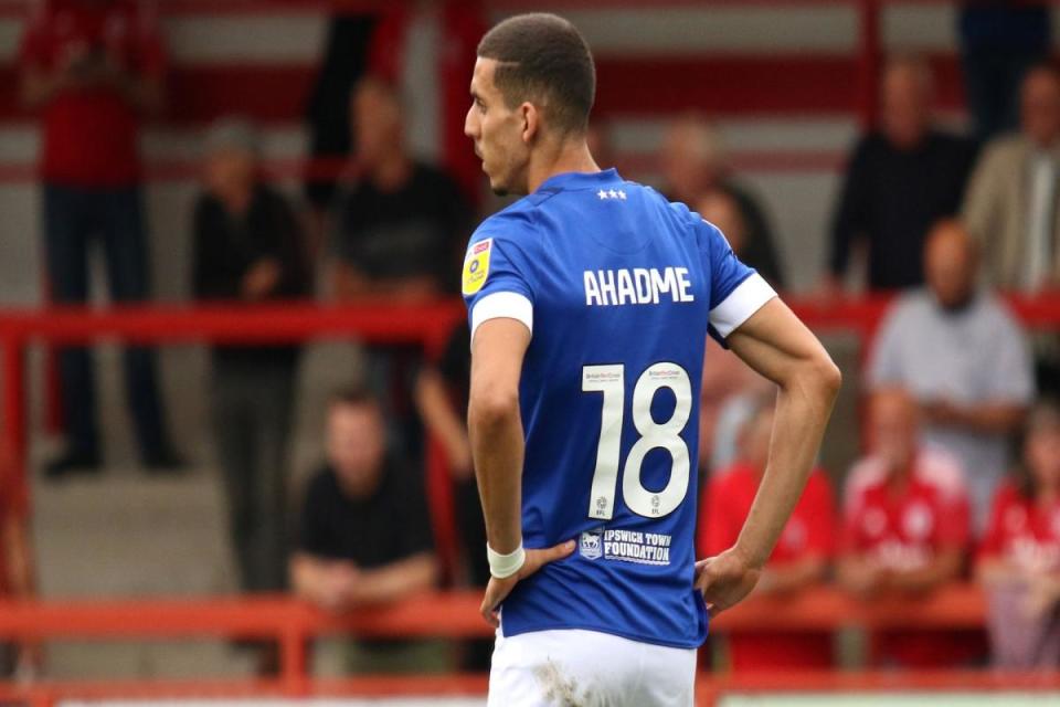 Gassan Ahadme made just eight appearances during his spell at Ipswich Town. <i>(Image: Ross Halls)</i>