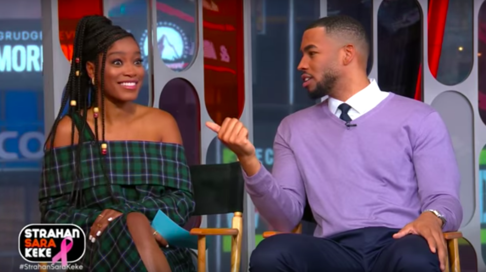 <h1 class="title">Mike Johnson and Keke Palmer</h1><cite class="credit">YouTube</cite>
