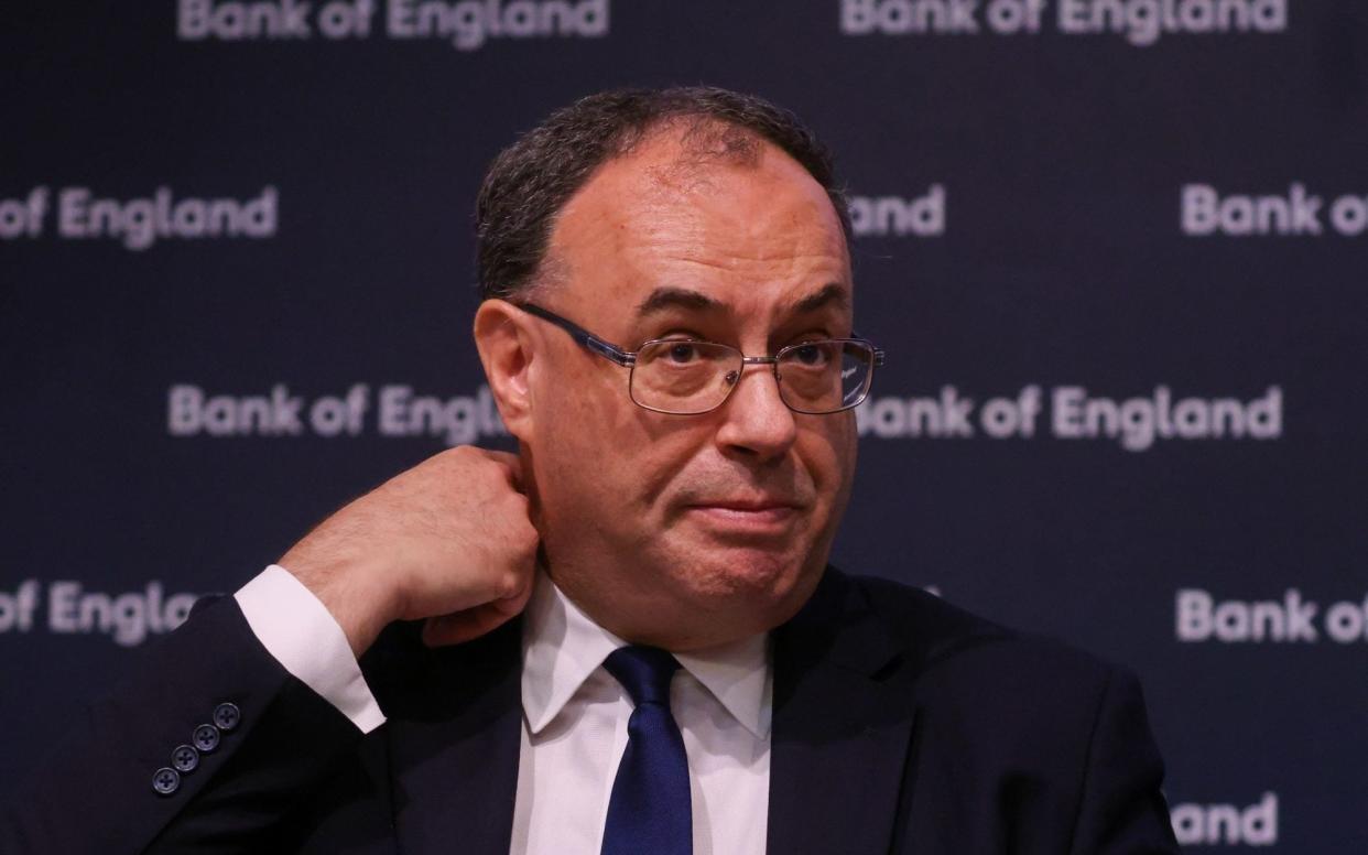 andrew bailey bank of england