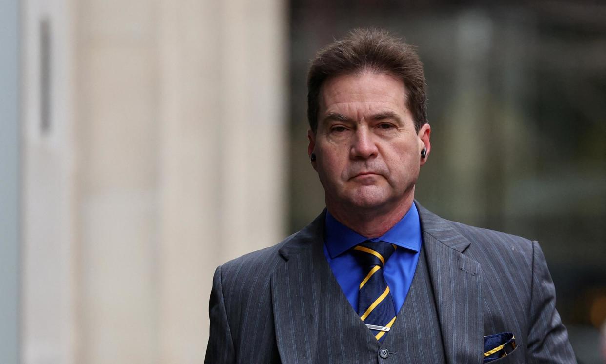 <span>Craig Wright was sued by a conglomerate of cryptocurrency firms called Copa.</span><span>Photograph: Toby Melville/Reuters</span>