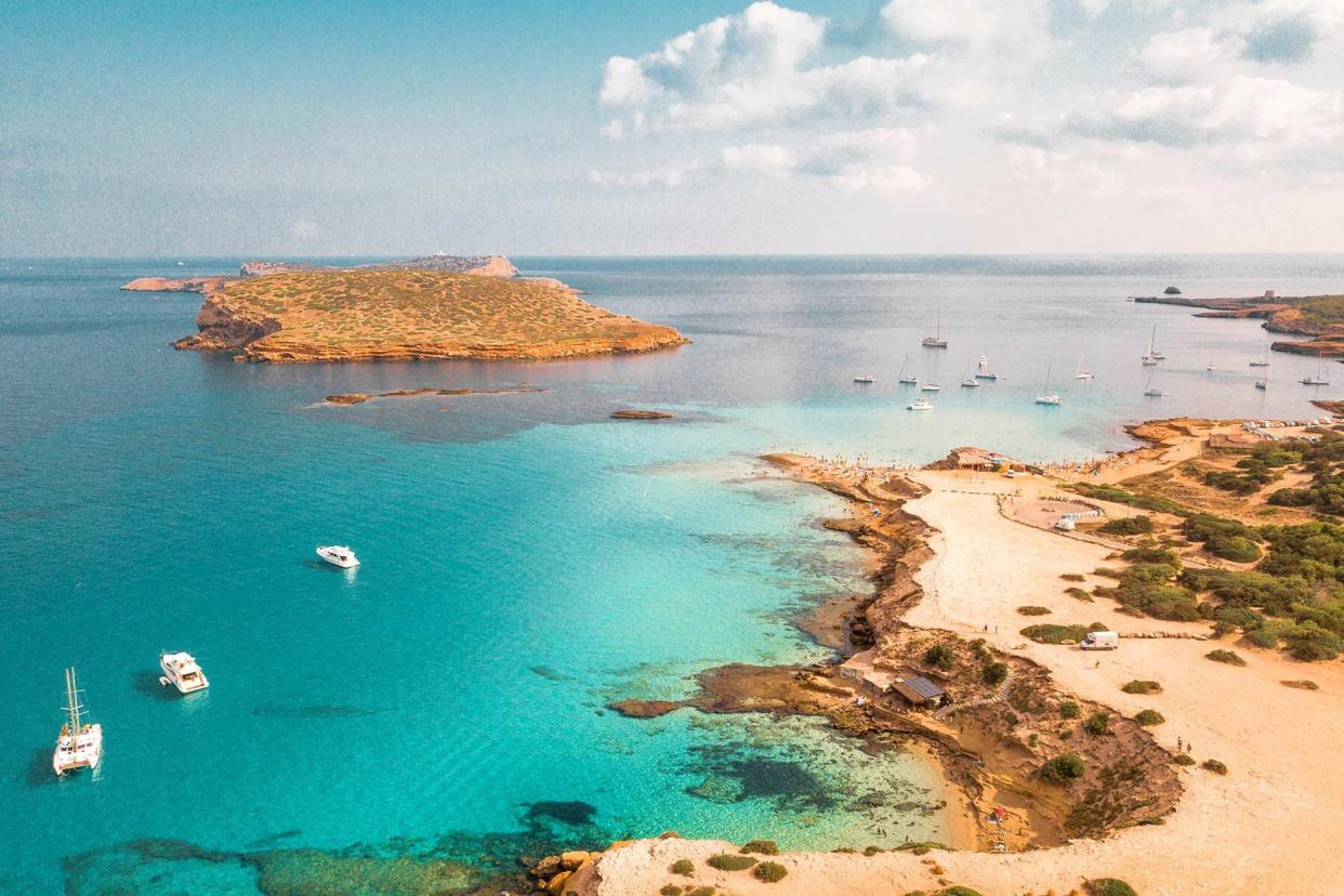 Beach in Ibiza, Spain