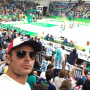 <p>Zac Efron only went and bloomin’ turned up in Rio! <i>[Photo: Zac Efron/ Instagram]</i></p>