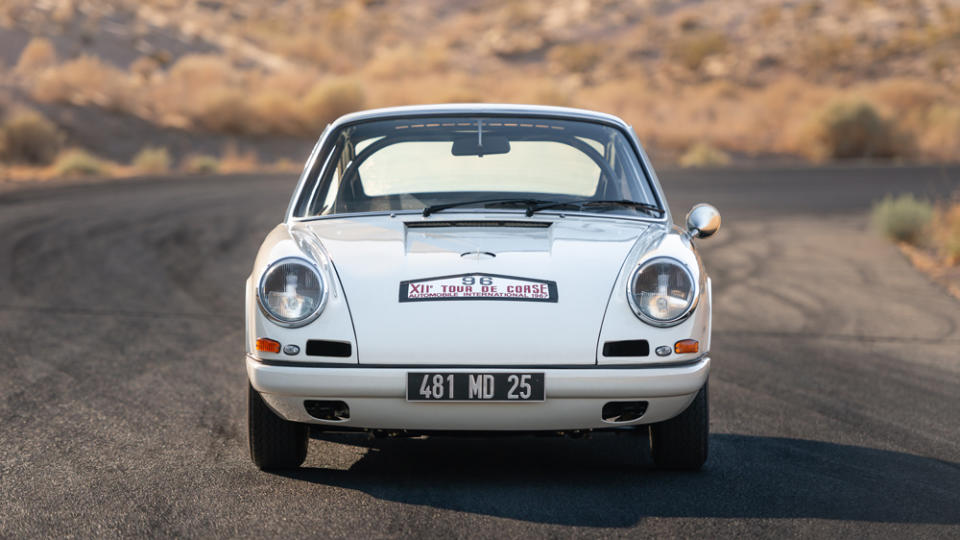 The 1968 Porsche 911 R being offered at the 2021 RM Sotheby’s Monterey auction. - Credit: Photo by Robin Adams, courtesy of RM Sotheby's.