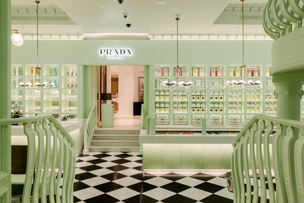 Prada Caffè at Harrods