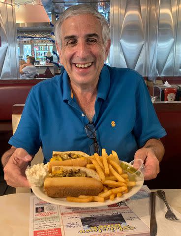 <p>Courtesy Karri and Jon Ricklin</p> Jon Ricklin at Blairstown Diner