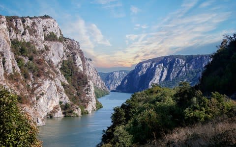 Iron Gates, the narrowest part of the Danube - Credit: iStock