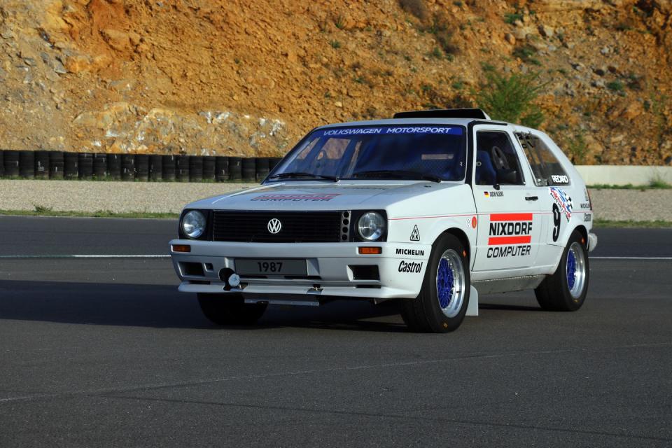 <p>That year, Walter Röhrl took the crown with hisAudi Sport Quattro E2 Pikes Peak.</p>