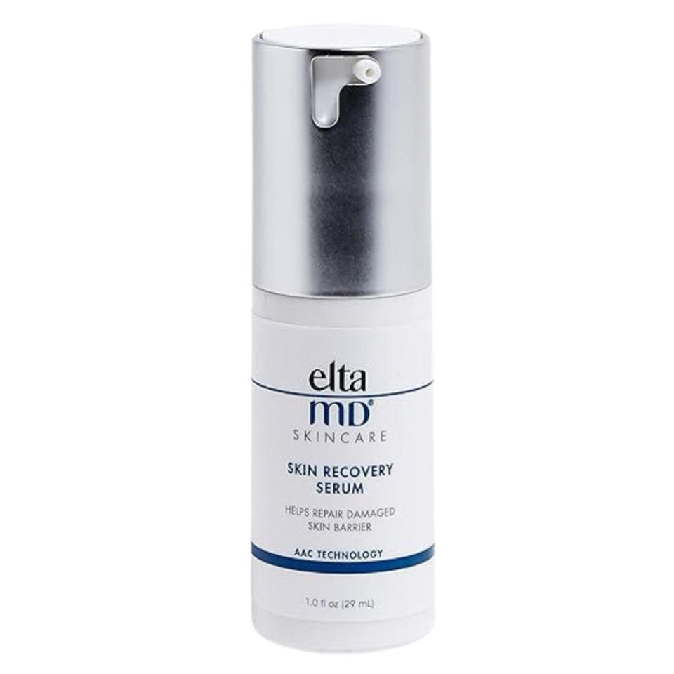 EltaMD anti-aging face serum in white bottle