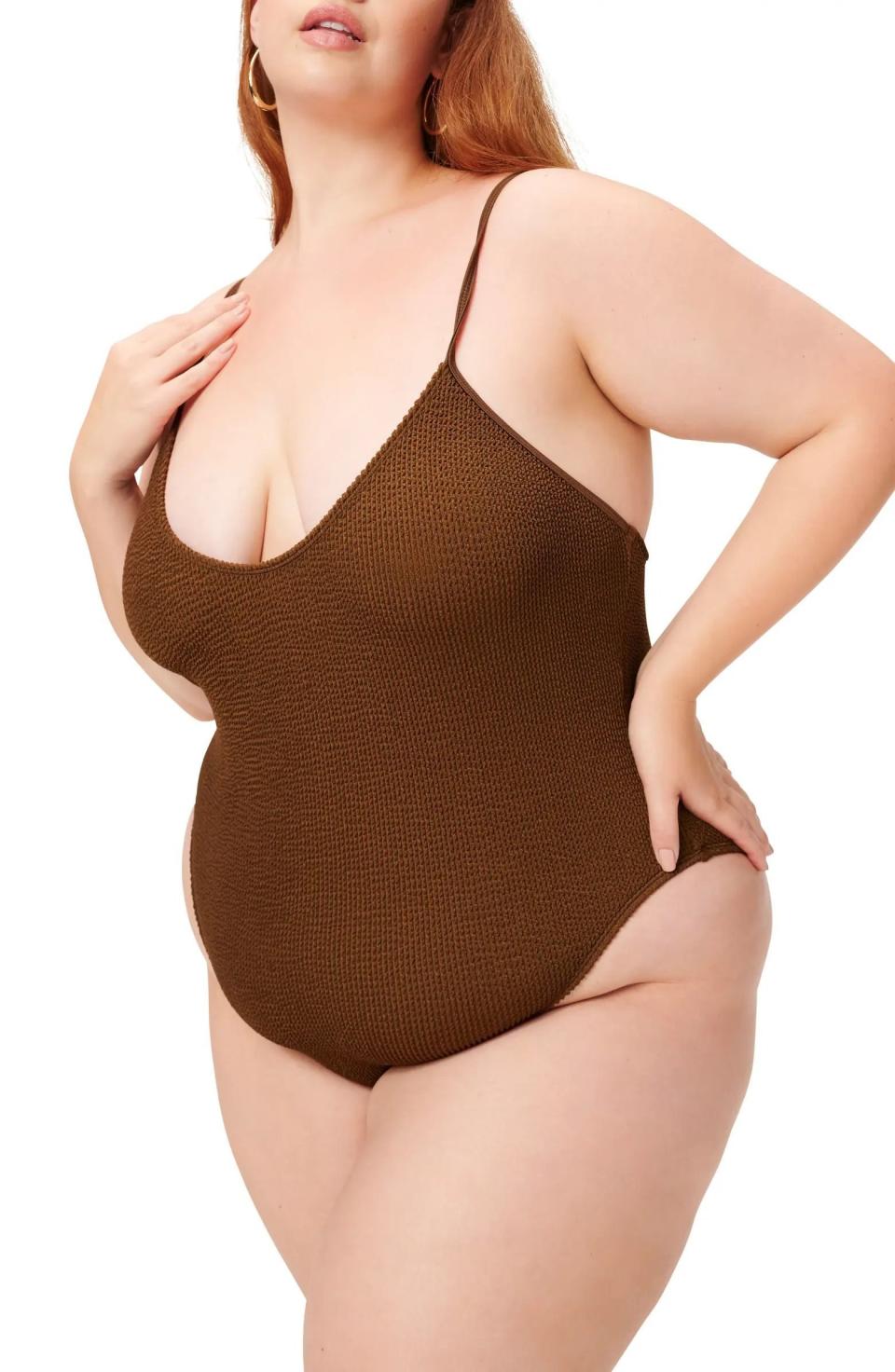 12) Good American Always Fits One-Piece Swimsuit