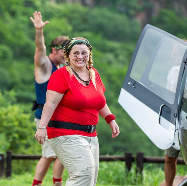 Ajay Rochester says she’s lost weight after being on I’m A Celebrity… Get Me Out Of Here! for 10 days. Photo: Channel Ten