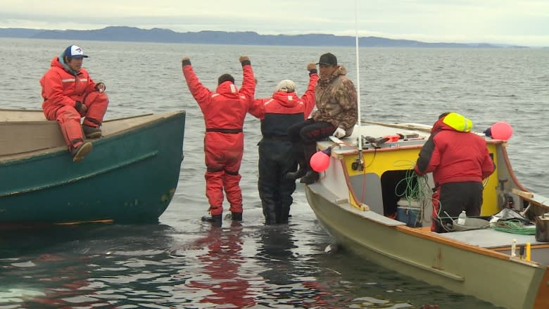 'I'm surprised I'm still here': Hunter OK after bowhead whale strikes him off boat