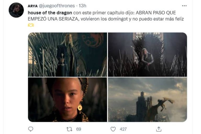 La mayoría de los espectadores aprobaron con creces la primera entrega de House of the Dragon