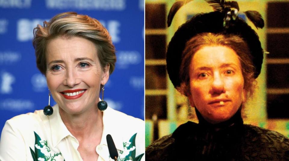 Emma Thompson legt keinen Wert darauf, immer nur hübsche Figuren zu verkörpern. So spielte sie in bislang zwei Filmen die hässliche, aber zauberhafte Nanny McPhee. (Bild: Vittorio Zunino Celotto/Getty Images/Universal)