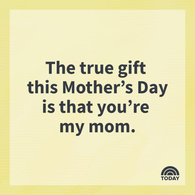 A Message for Mother's Day: 13 Pre-Written Messages for Mom