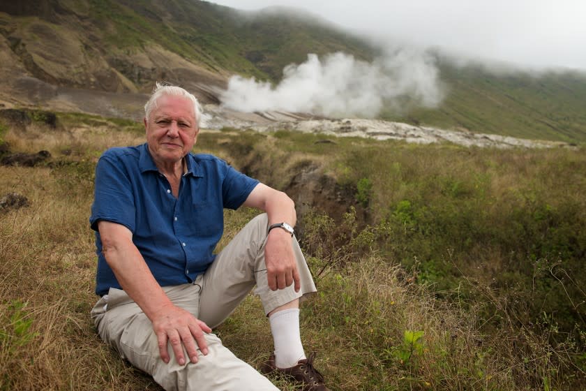 David Attenborough in "Attenborough's Journey" on BBC America.